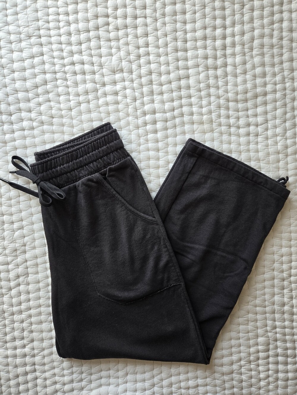 Backcountry Women's Baggy Terry Lounge Pants In Charcoal Size Small